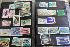 切手収集用のアルバムの写真