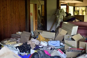 ゴミ屋敷の写真