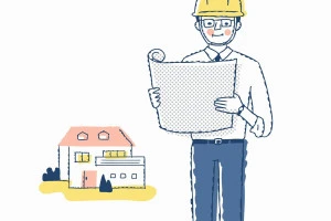 リフォーム業者のイラスト