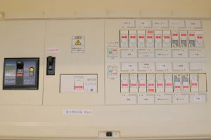 住宅用分電盤の写真