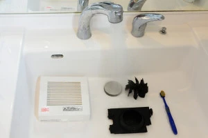 換気扇の清掃の写真