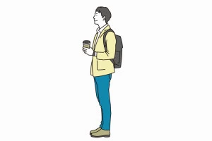 一般男性のイラスト