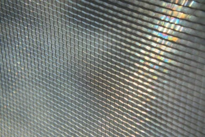 網戸のアップの写真