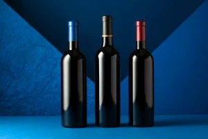 ワインボトルの写真