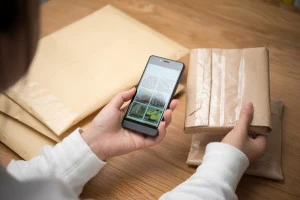 フリマアプリに出品している写真