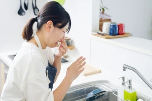 排水管から匂いが出ていて困っている写真