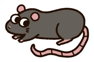 ネズミのイラスト