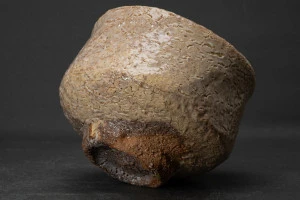 茶道具　萩焼　茶碗　梅花皮