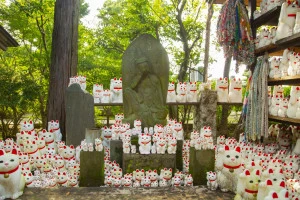 豪徳寺　招福猫児奉納所の写真