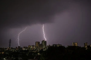 雷の写真