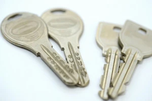 4本の住宅の鍵の写真