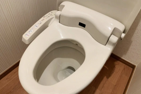 ウォシュレットから水が出ないときの様子
