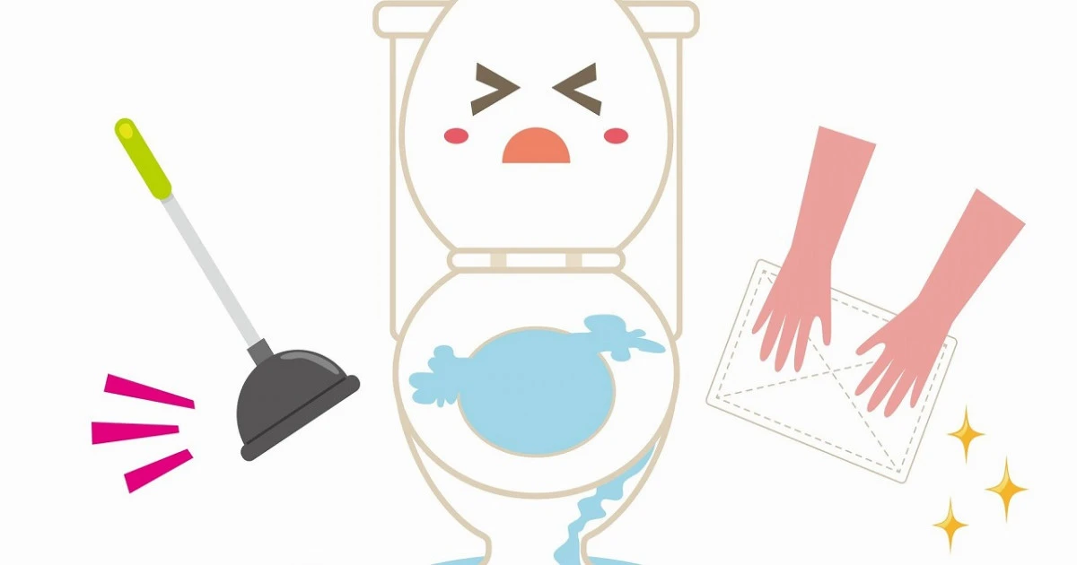 トイレが詰まる原因とは?つまりの対処法などもご紹介します
