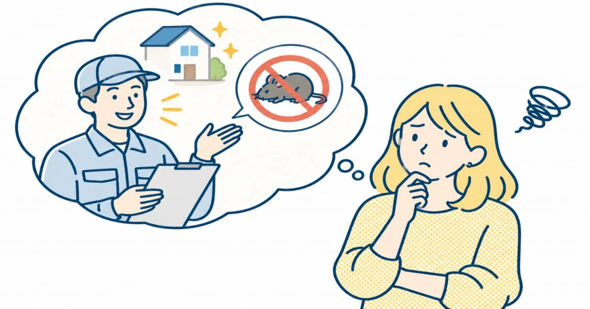 ネズミ駆除を事業者に頼んでも意味がない？再発する原因と依頼前の確認ポイント