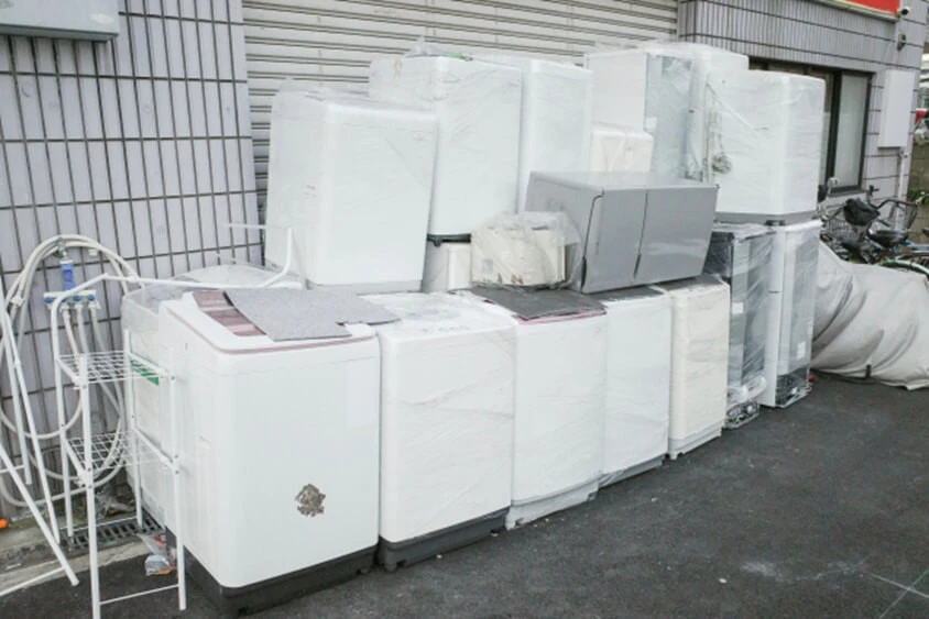 古い家電の粗大ごみ 