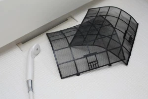 エアコンフィルターの掃除の写真