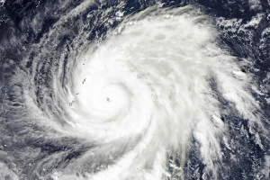 台風の画像