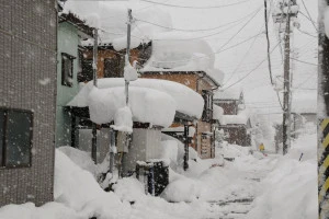 豪雪の写真