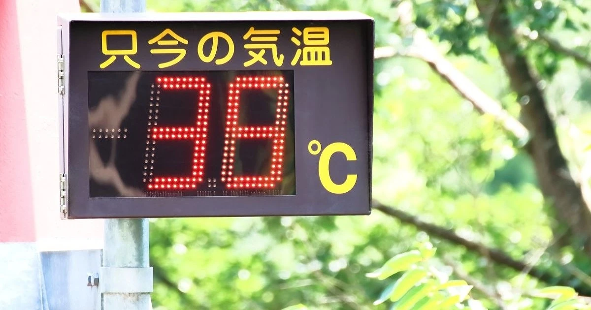 体温超え続出　帯広は観測史上初の40℃か