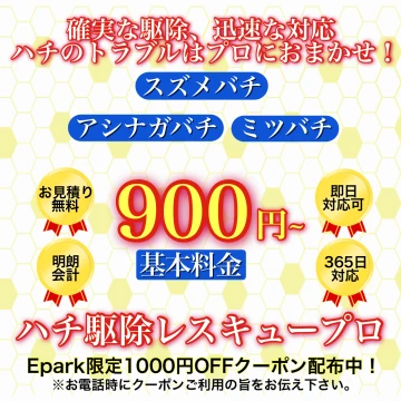 ハチ駆除レスキュープロのイメージ画像