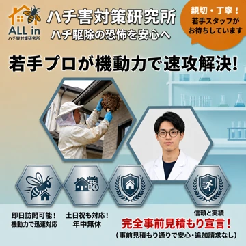 ハチ害対策研究所のイメージ画像