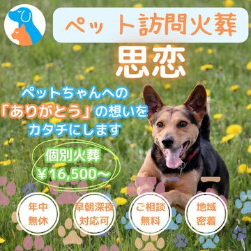 ペット訪問火葬 思恋のイメージ画像
