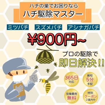 ハチ駆除マスターのイメージ画像