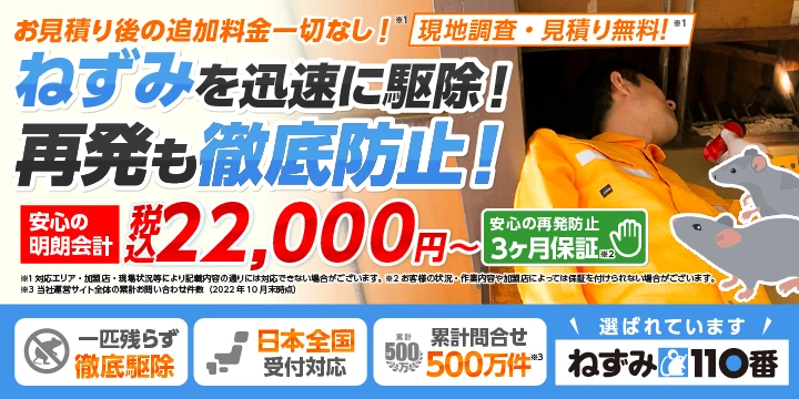 ねずみ110番イメージ画像