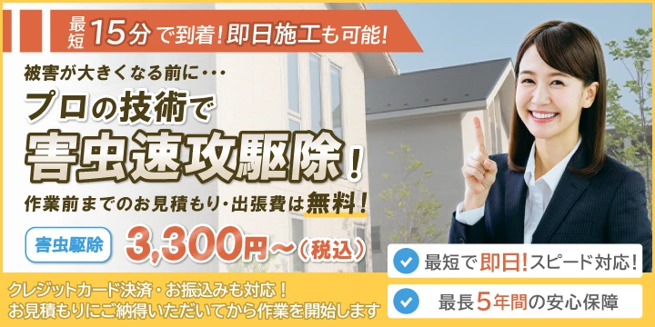 駆除プロ緊急隊イメージ画像