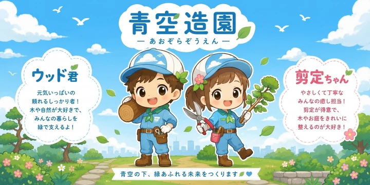 青空造園イメージ画像