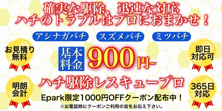 ハチ駆除レスキュープロイメージ画像