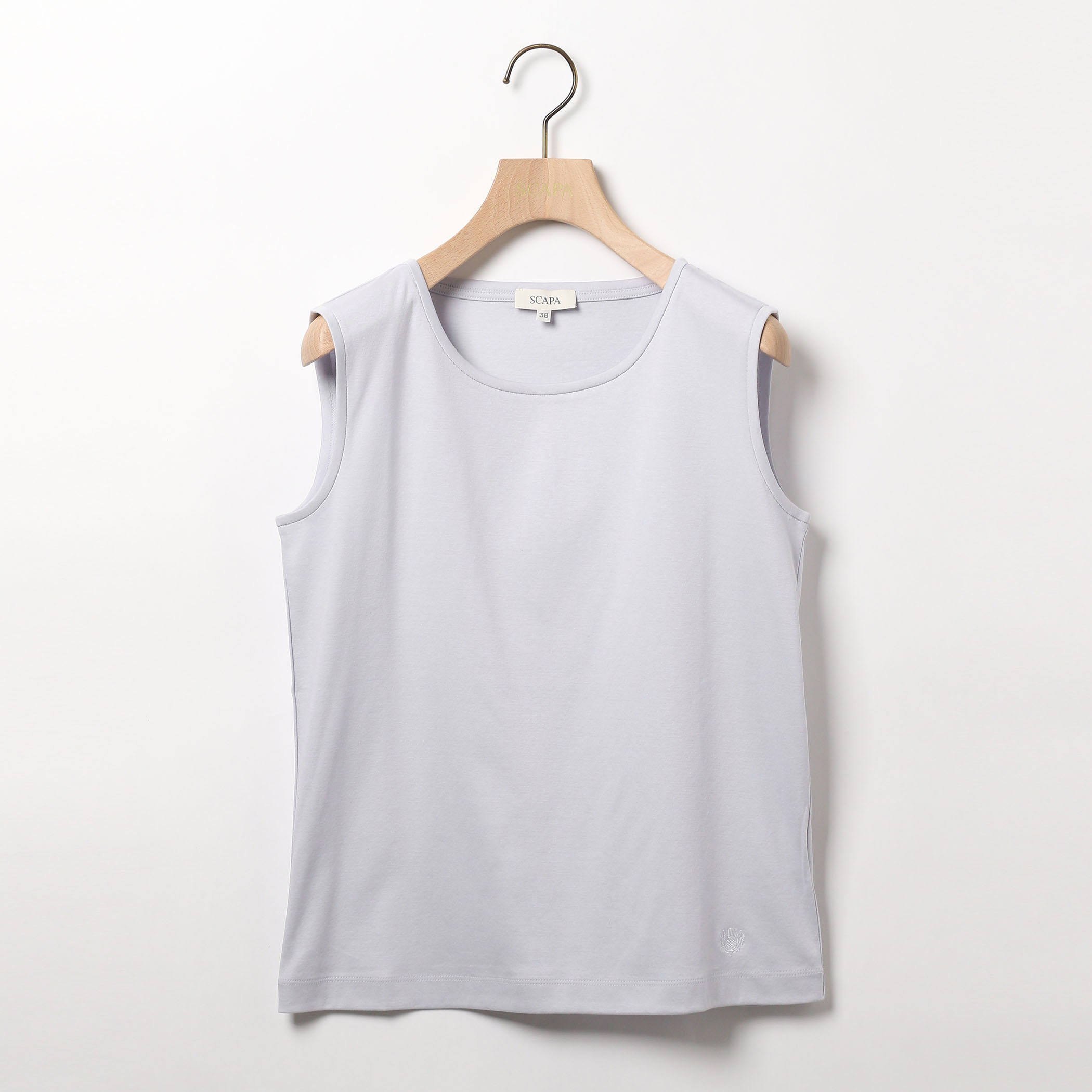 プリマスムース ノースリーブカットソー