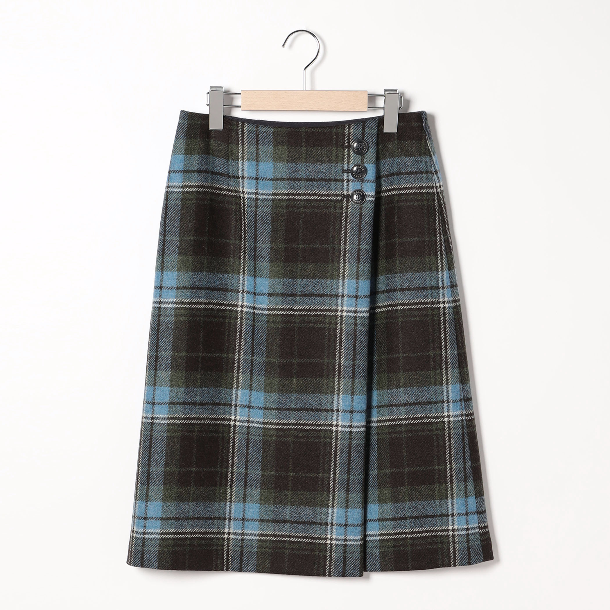 ムーンチェックツィードスカート