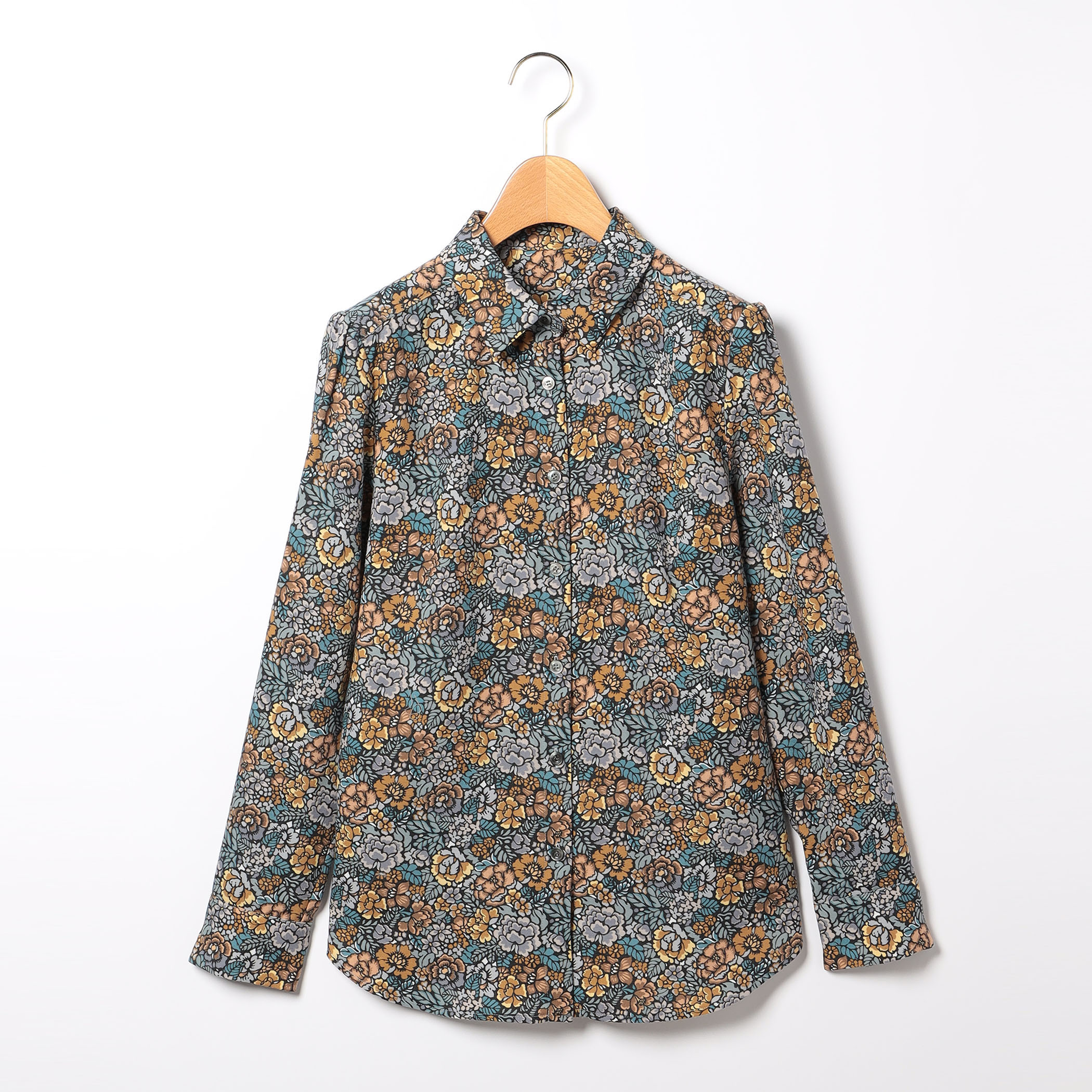 ガーデンリバティプリントブラウス