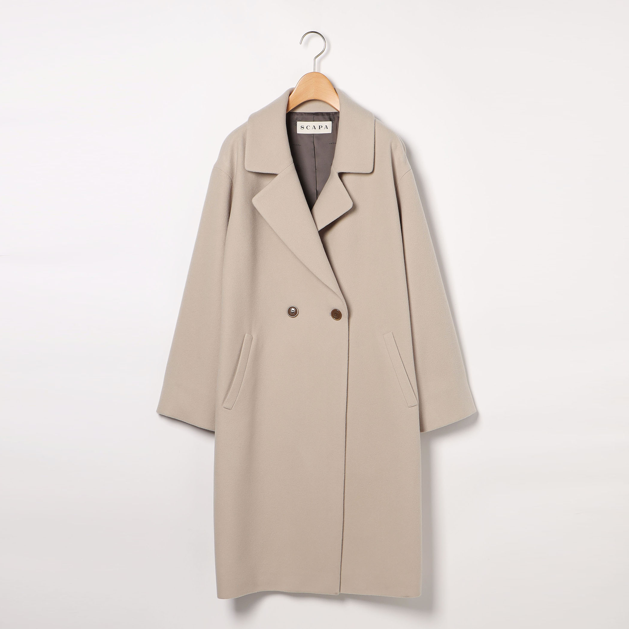 ウールメルトンコート