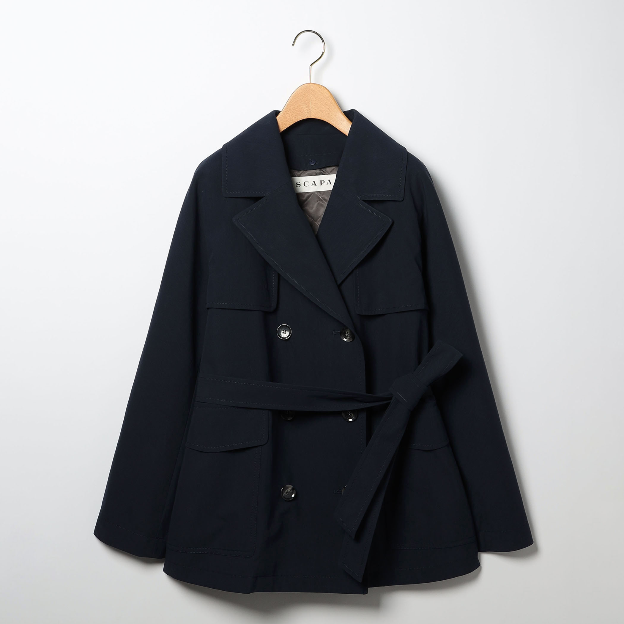 シャンブレーツイルコート