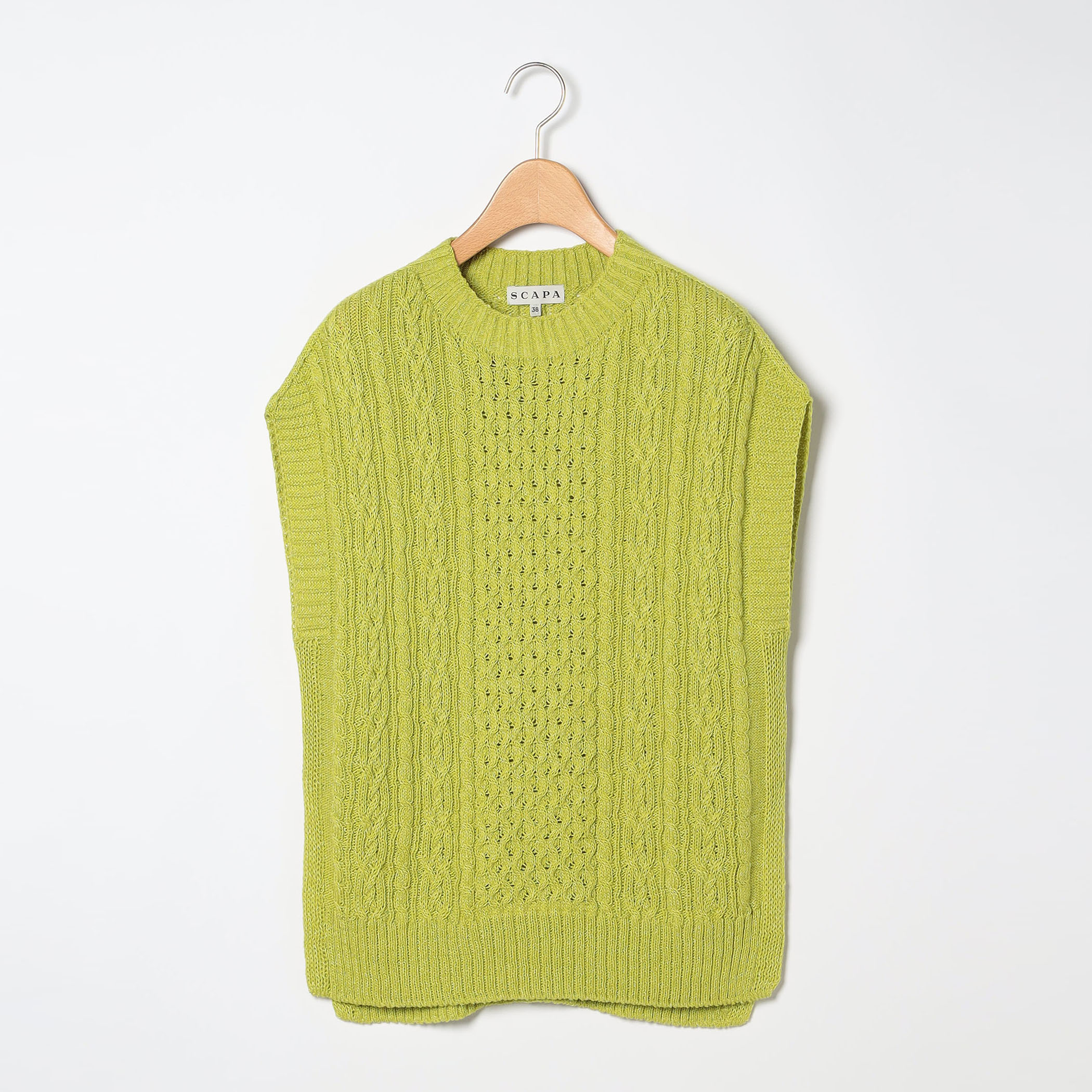 キャンベルノースリブニット