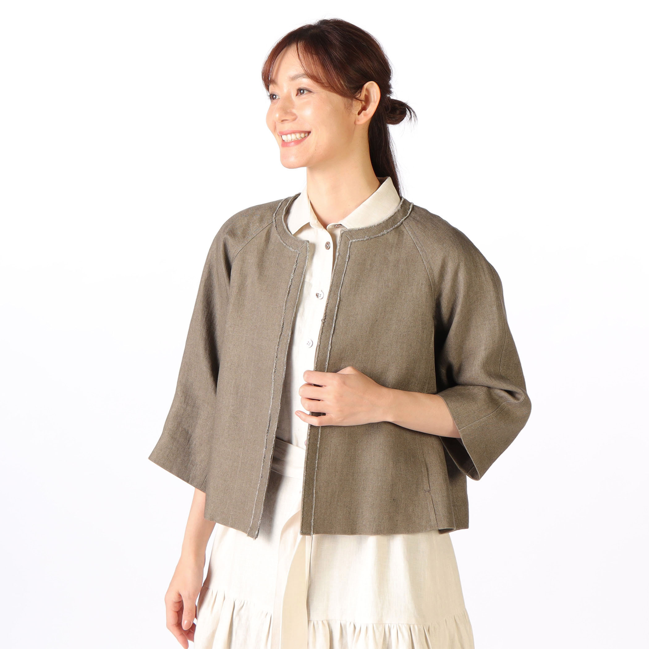 ナチュラルツイルジャケット