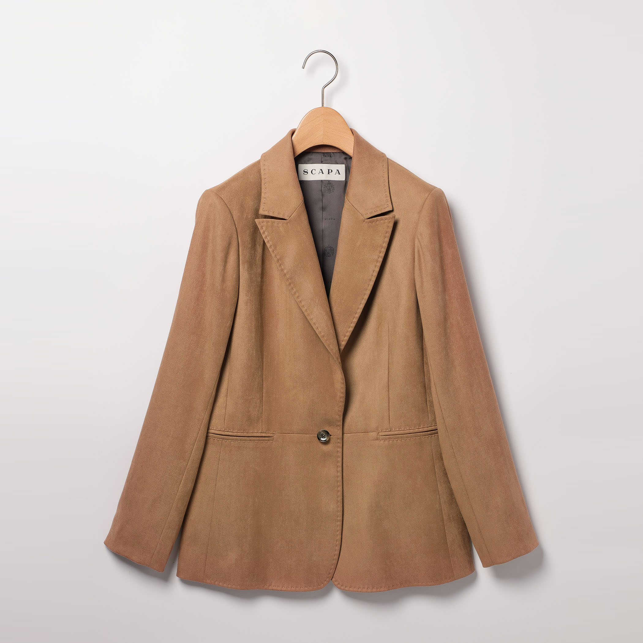 ソフトスエードジャケット