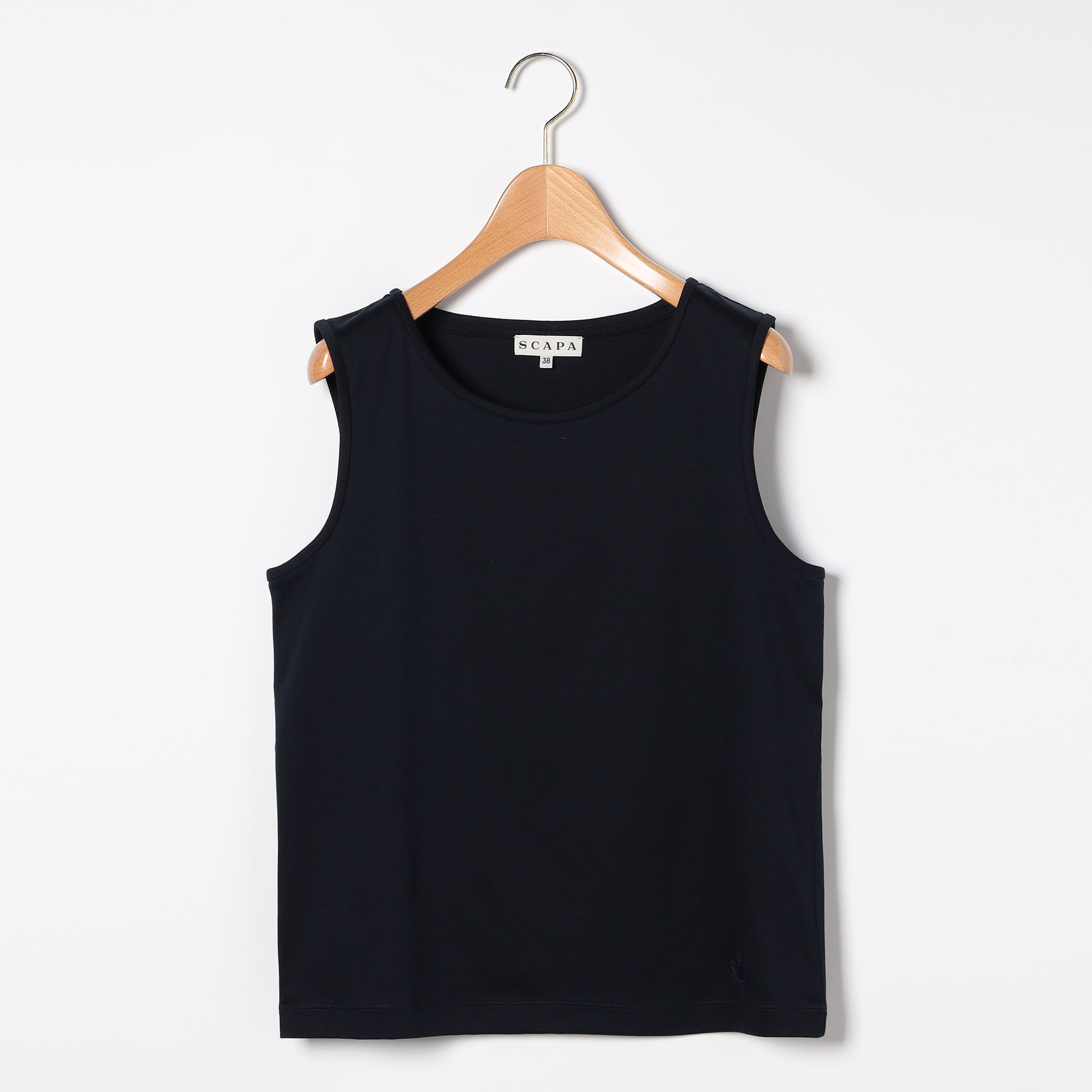 クリアスムースノースリーブカットソー