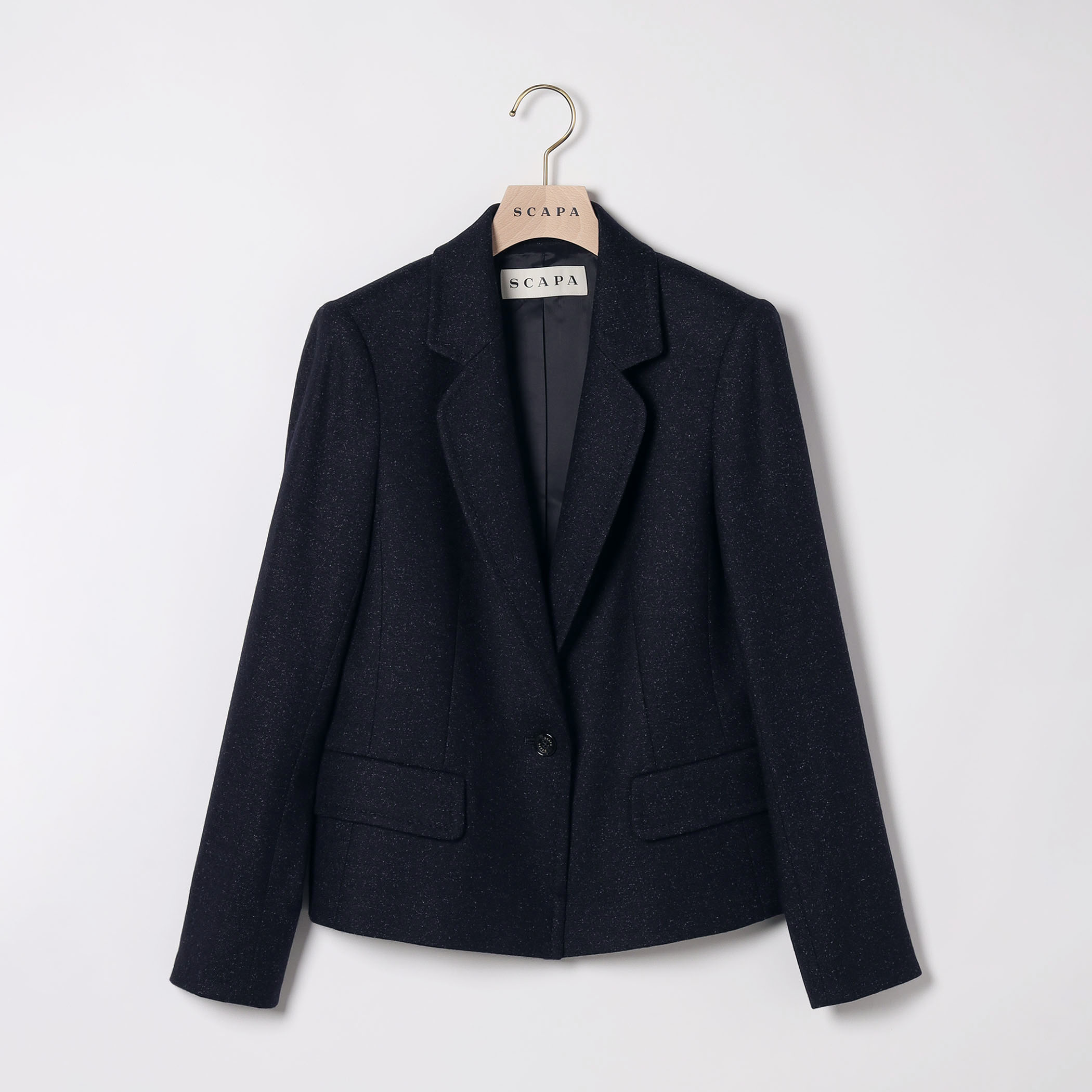 ネップツイードジャケット