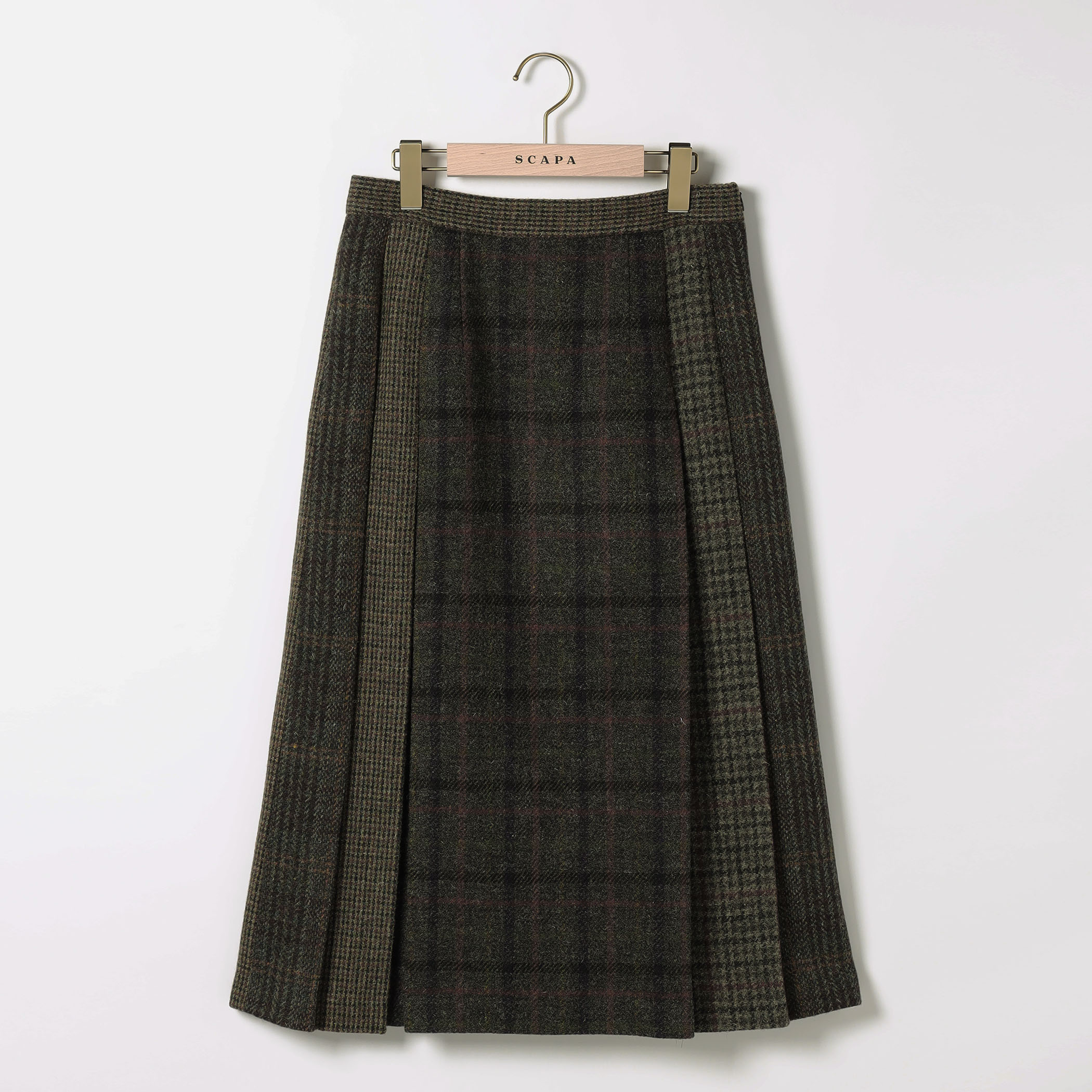 ハリスパッチワークスカート