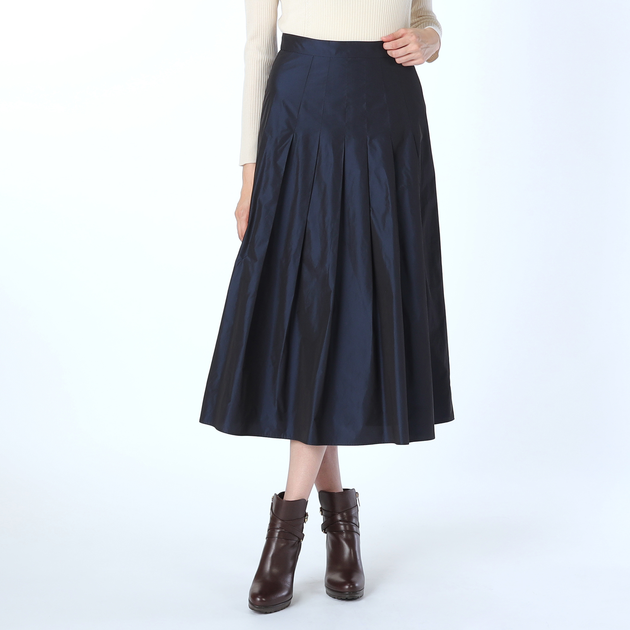 シャンブレータフタスカート