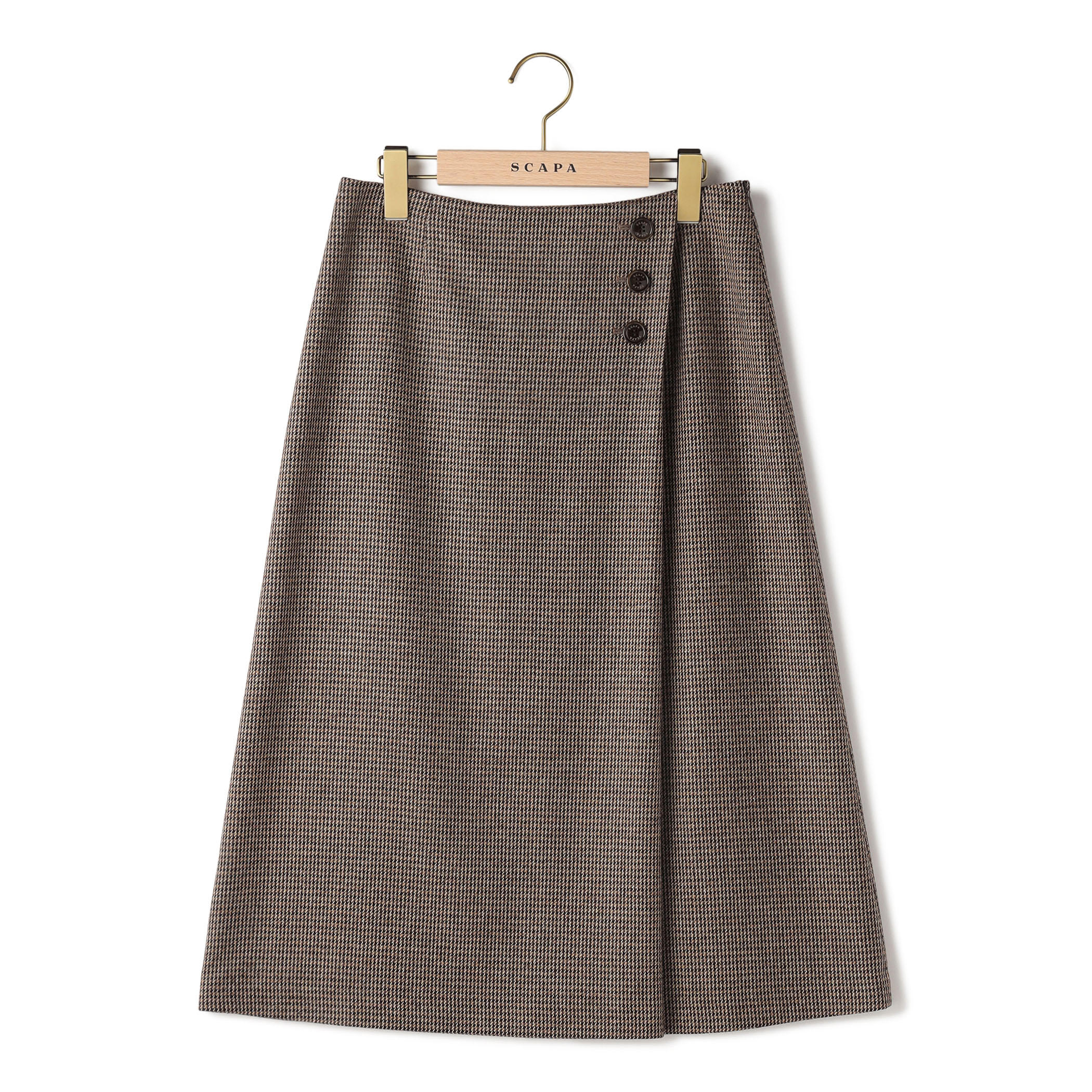 ガンクラブツィードスカート