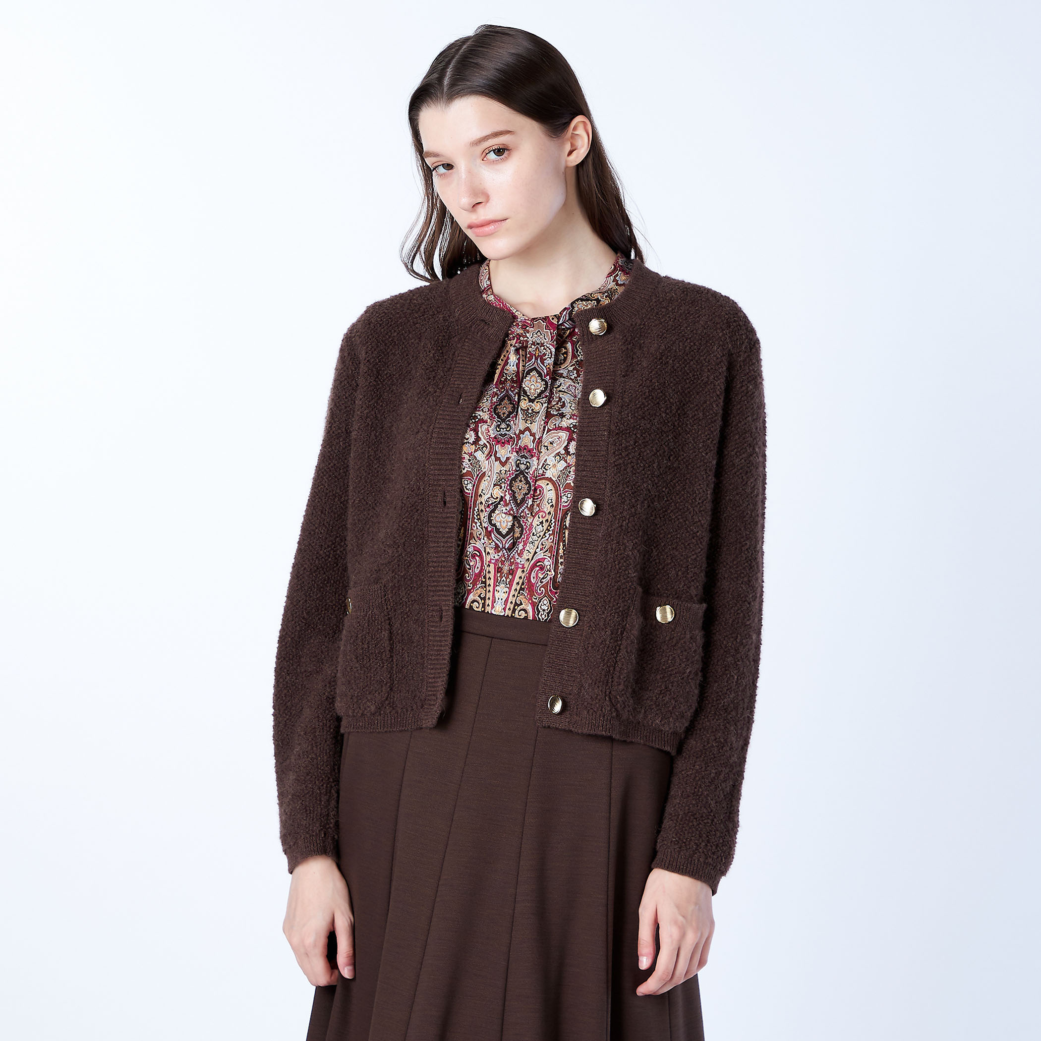 エアリーウールニット