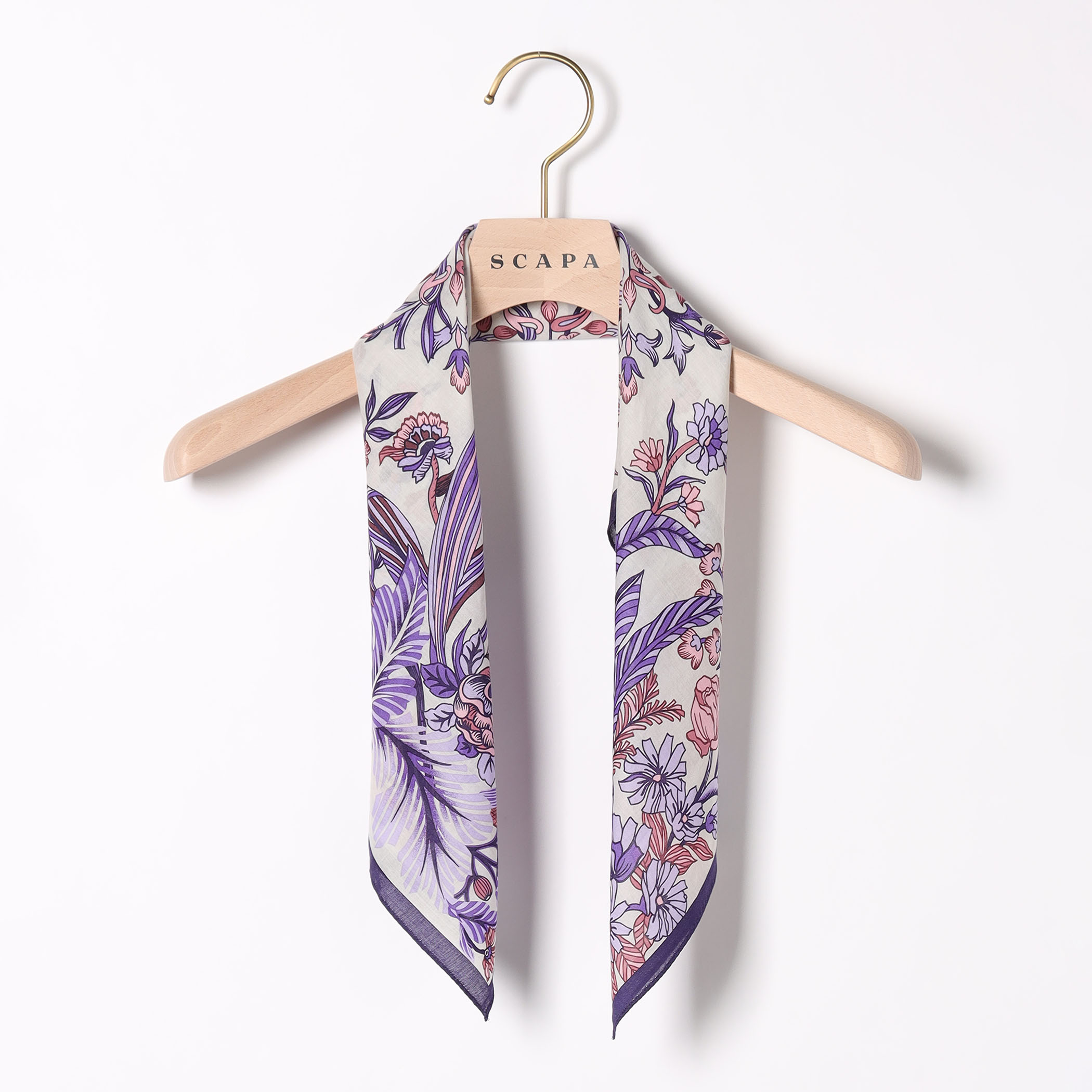 ボタニカルスカーフ