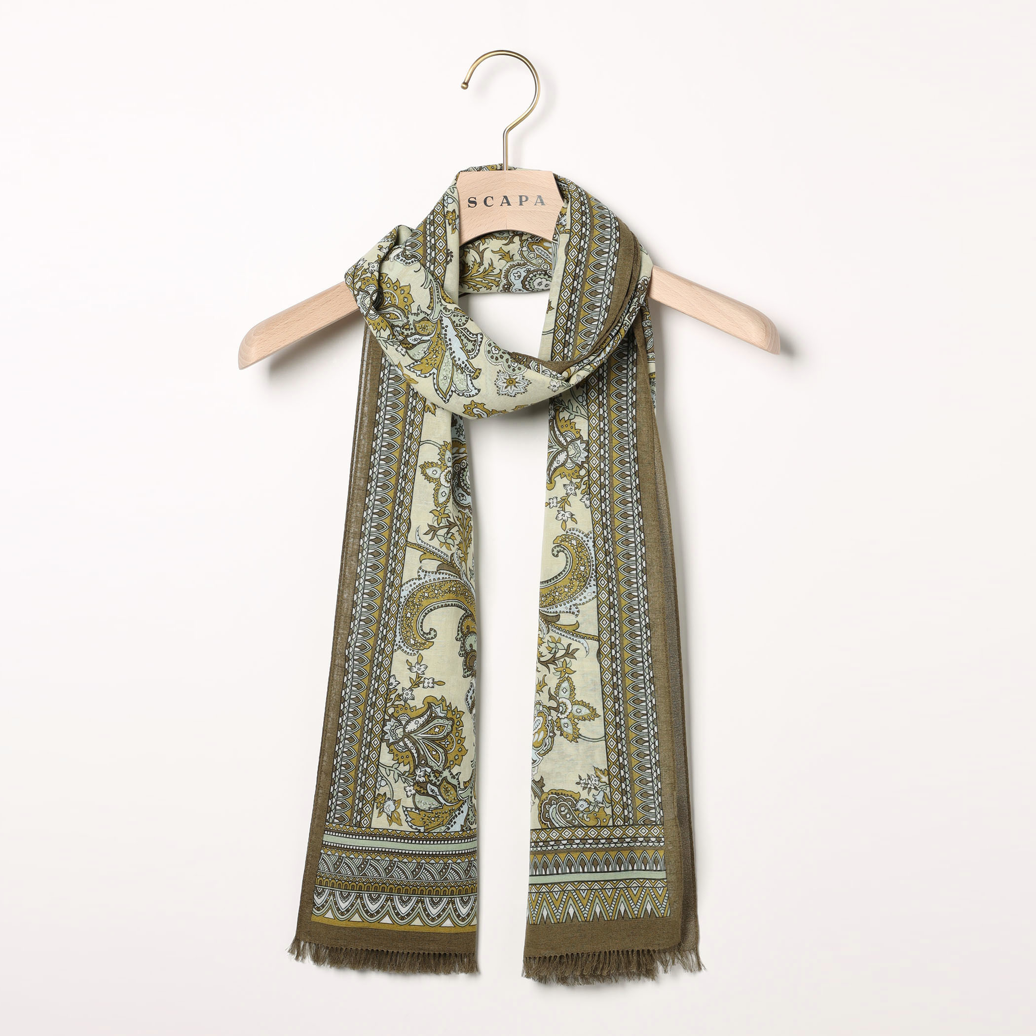 ロングペーズリーストール