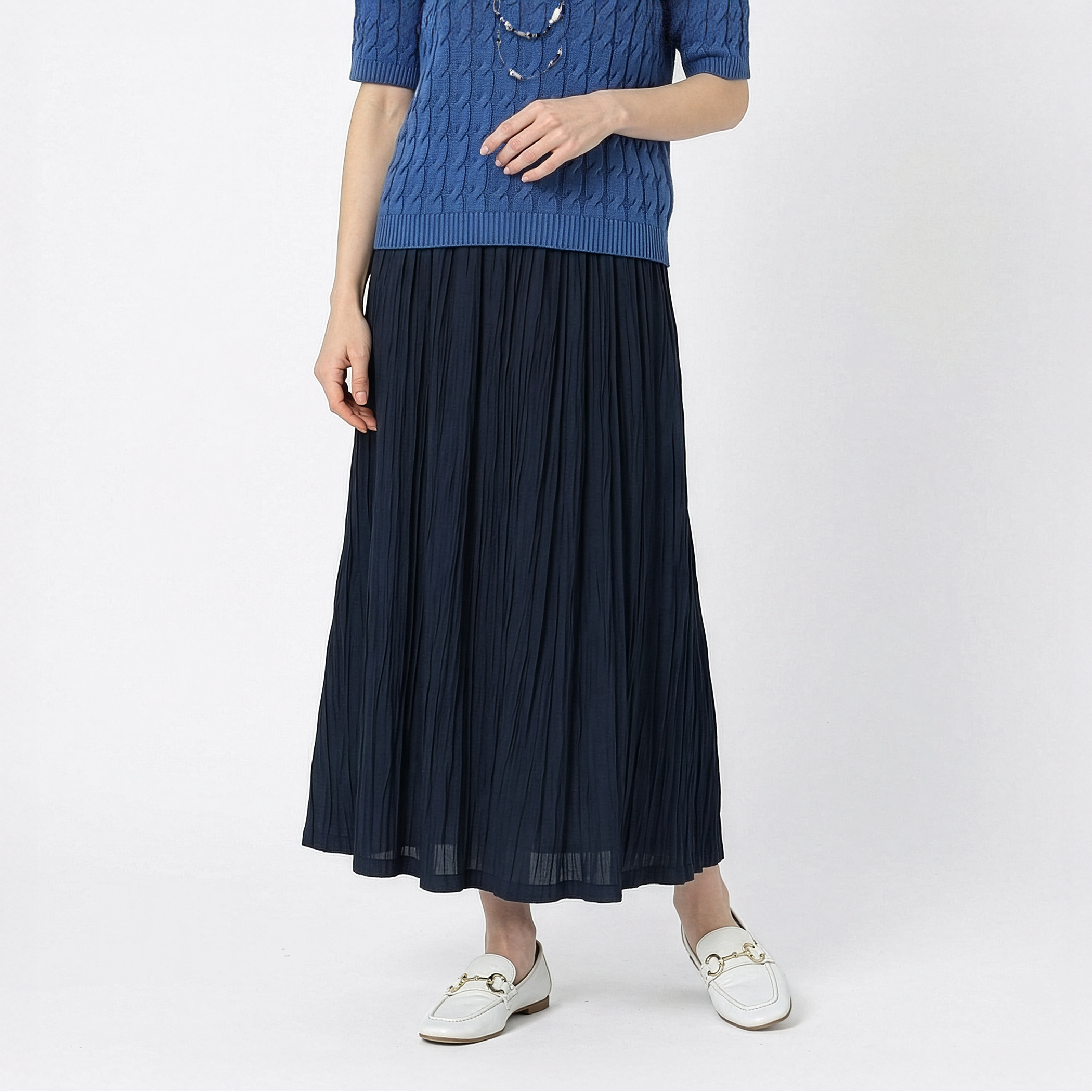 リンクルローンスカート