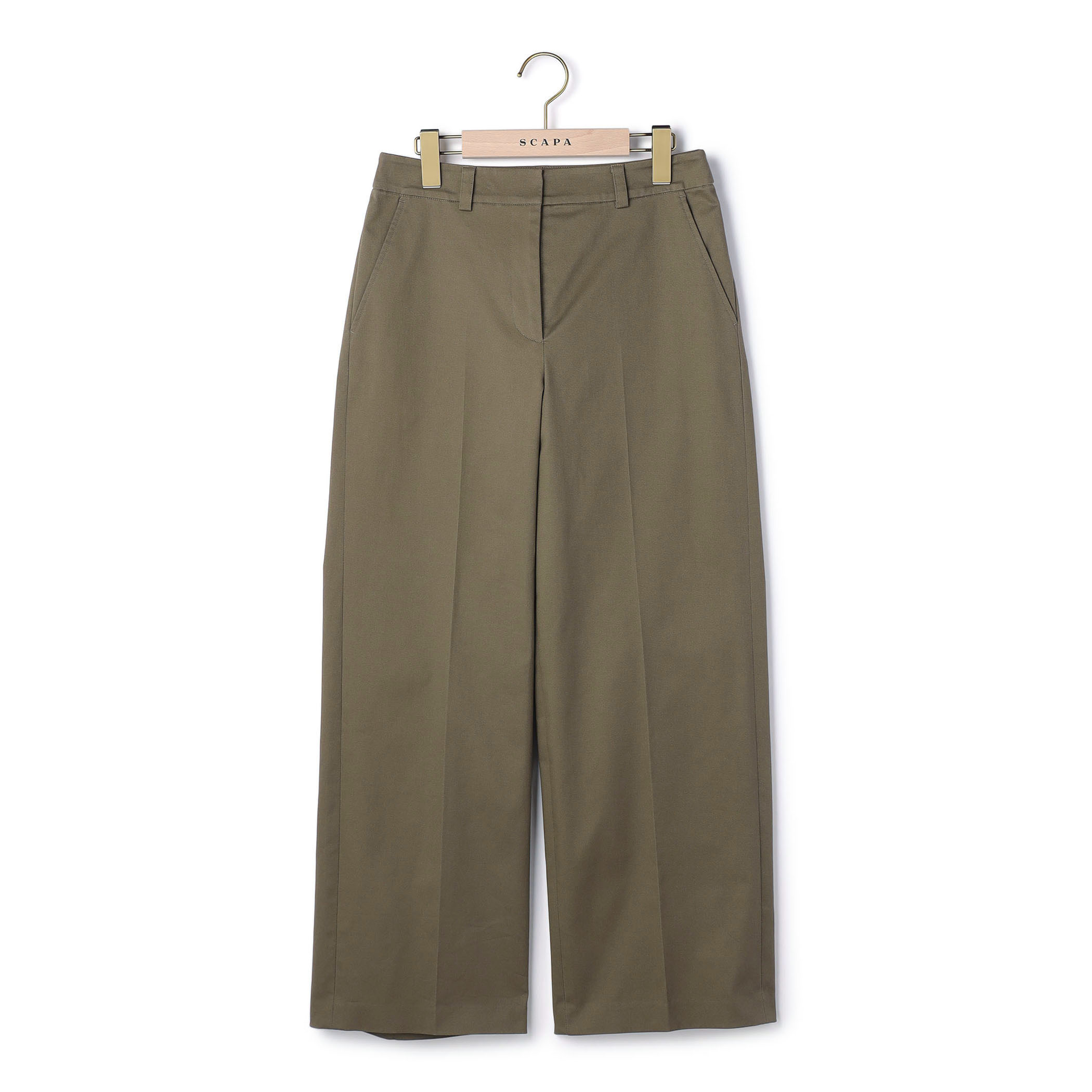 コットンチノパンツ