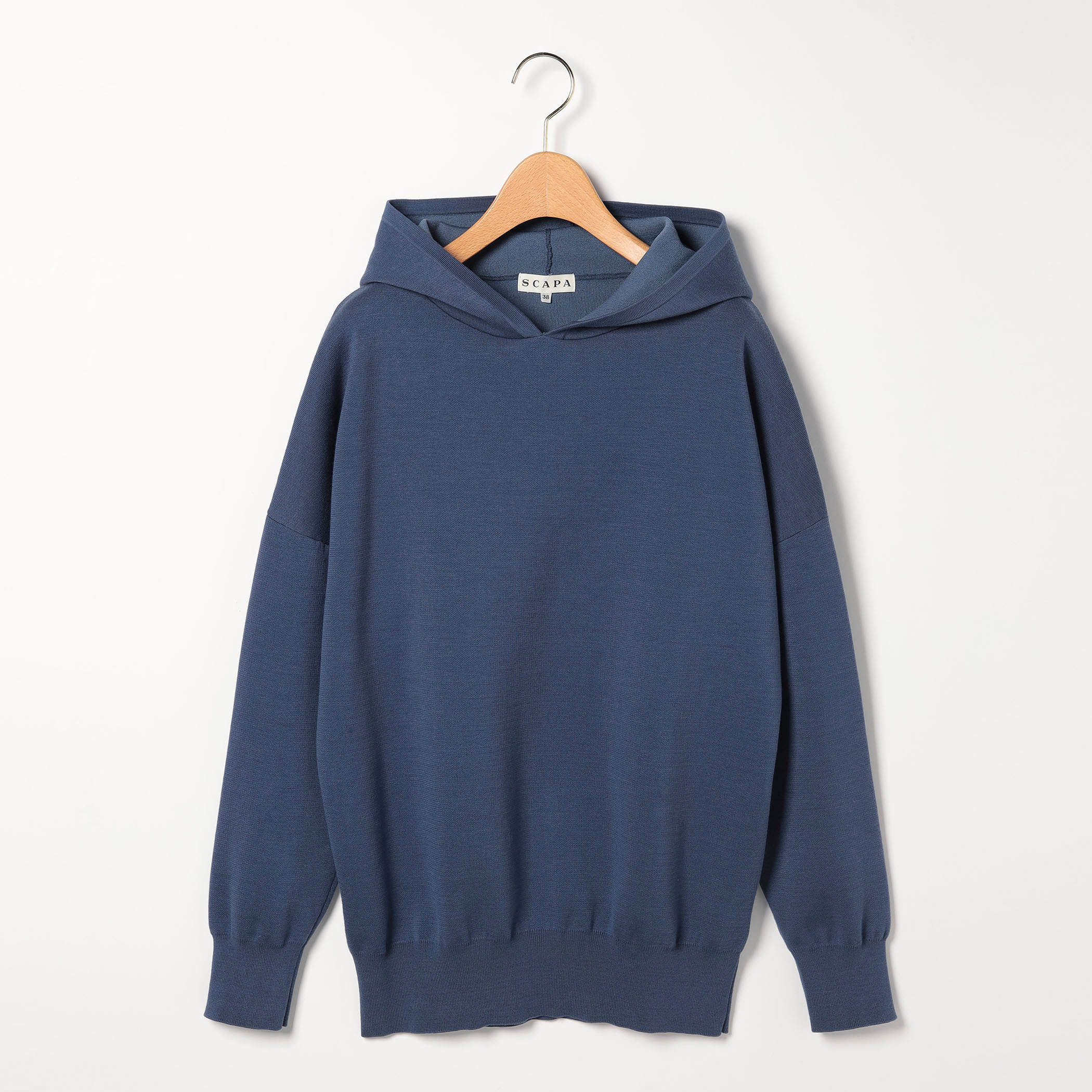 スプリングパーカーニット